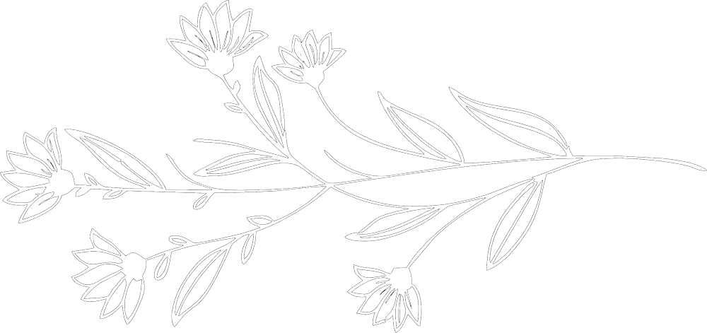 Decorative leaf left
